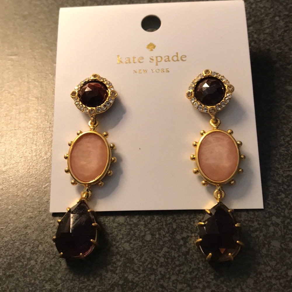 NEW Kate Spade perfectly imperfect linear earrings - Picture 6 of 8